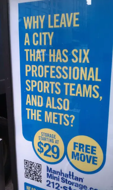 six professional sports teams also the mets